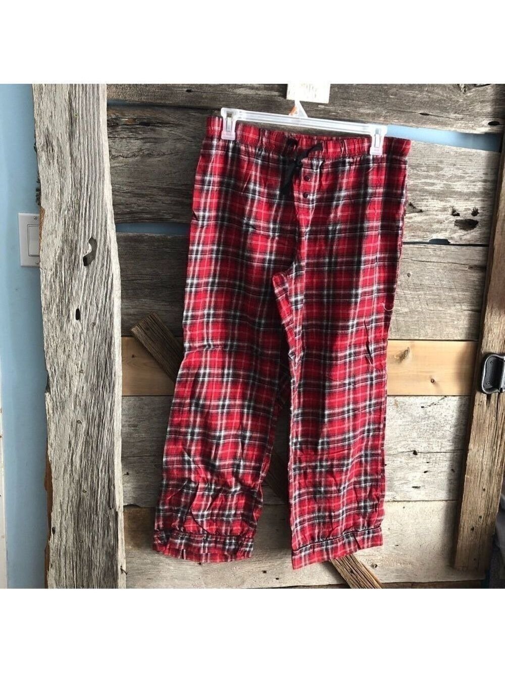 DENVER hayes size XL red plaid pajama pants